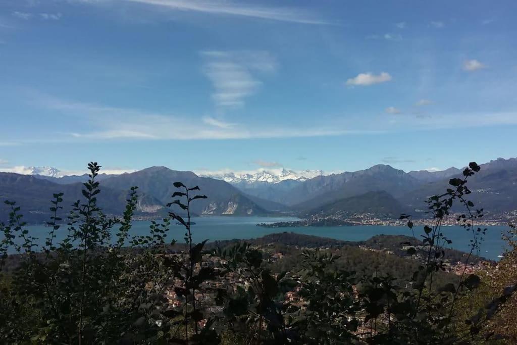 Lago Maggiore - Loft Apartment Ispra Bagian luar foto